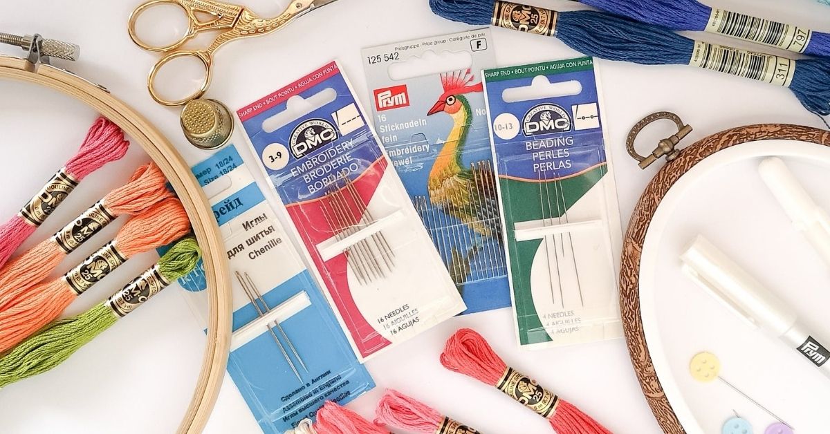 Hand embroidery needles