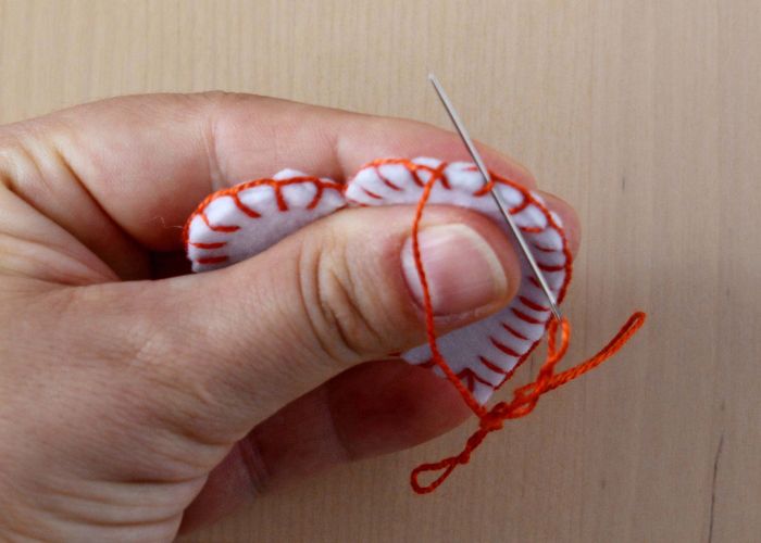 Anchoring stitch