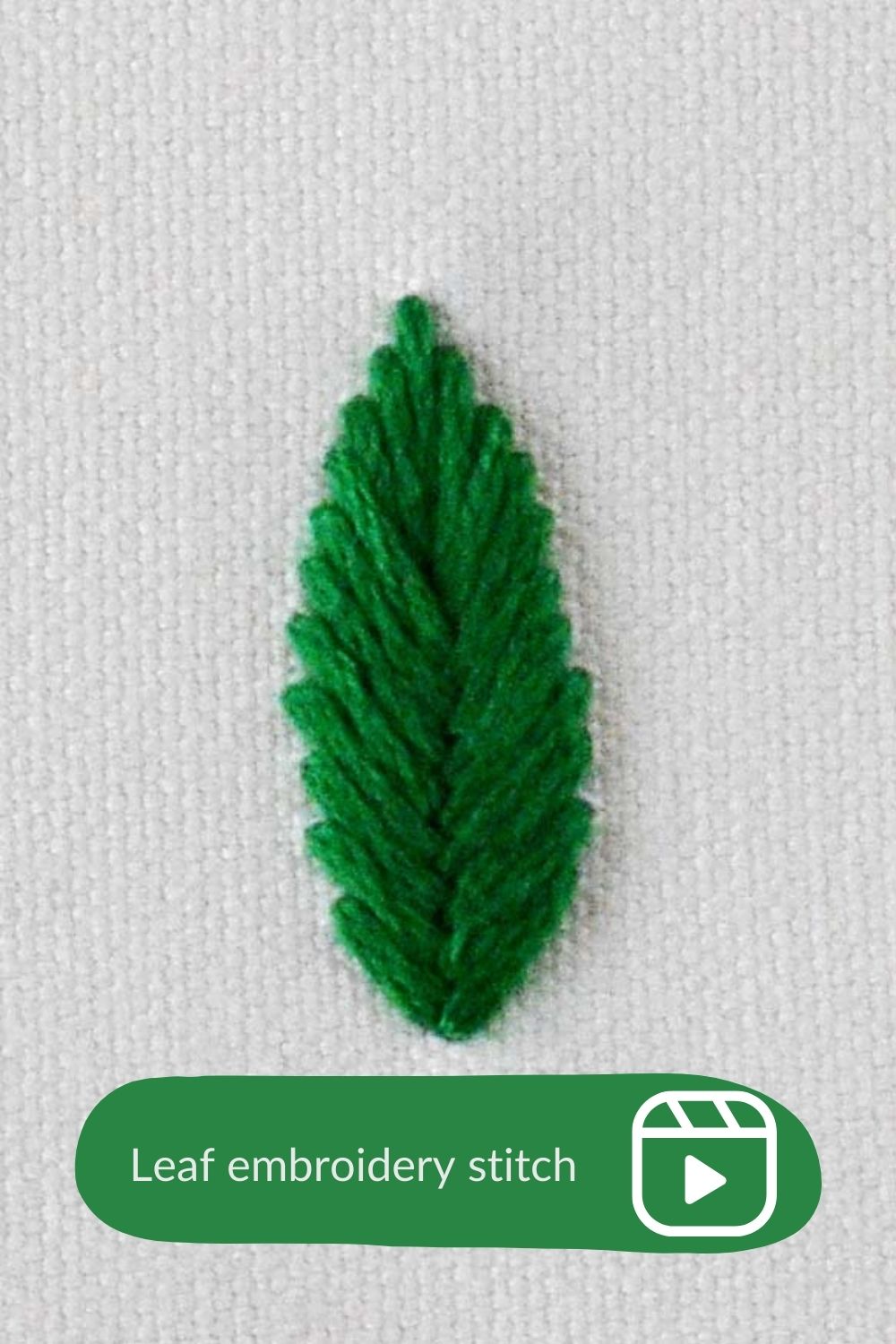 2_PIN_Leaf embroidery stitch