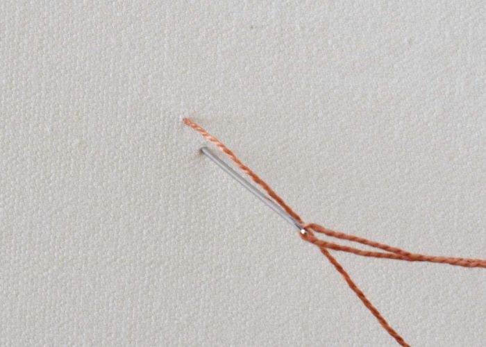 Granitos Stich Schritt 1