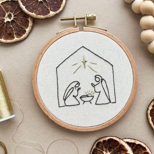 Anfängerfreundliche Ideen für Weihnachtsstickereien