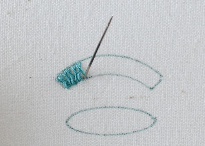 How to embroider Otomi Stitch Step 5 image