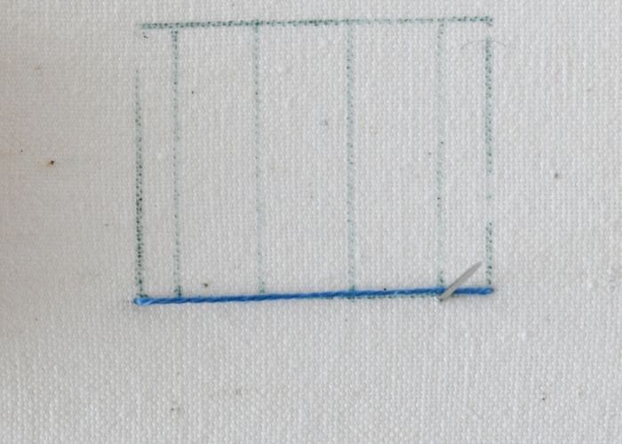 How to embroider Romanian Couching 